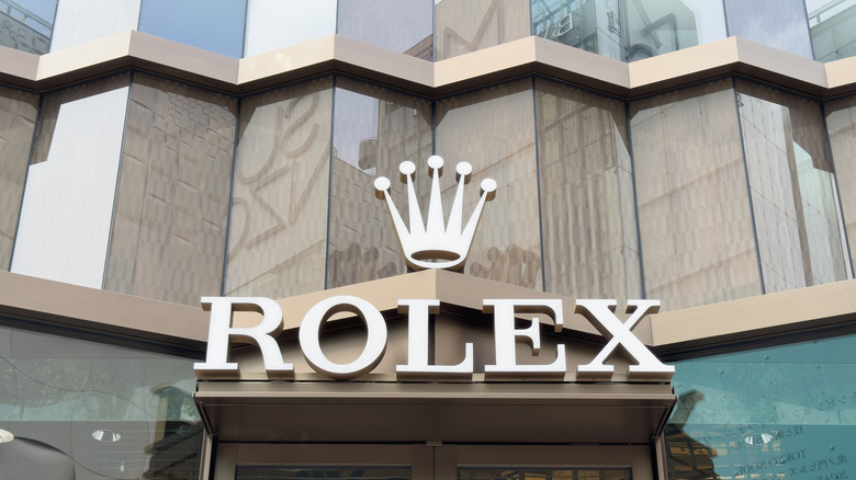 Rolex store-front