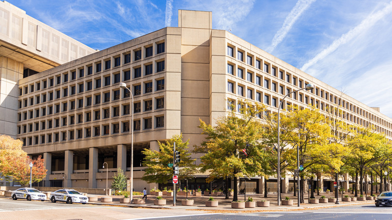 The J Edgar Hoover building, headquarters for the FBI