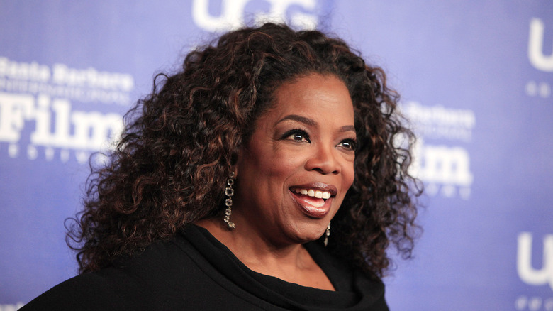 Oprah Winfrey at a red carpet event