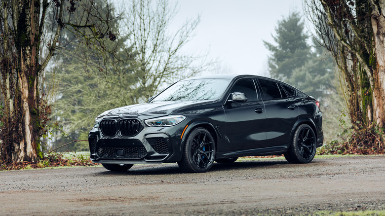 2022 BMW X6 M parked