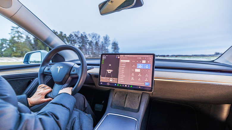 Tesla Model 3 interior
