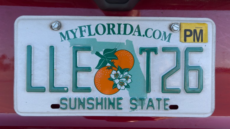florida license plate