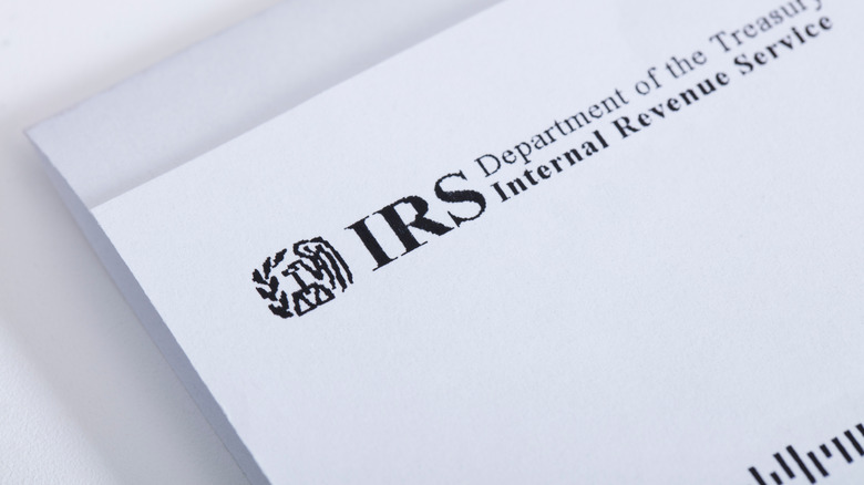 an IRS letter