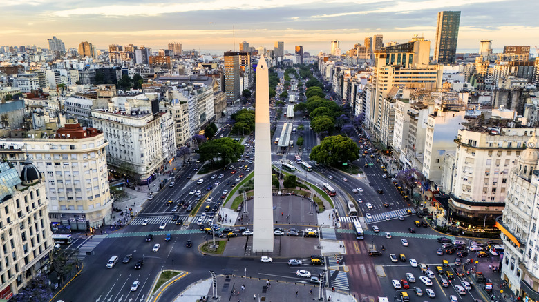 The Obelisco de Buenos Aires, Argentina