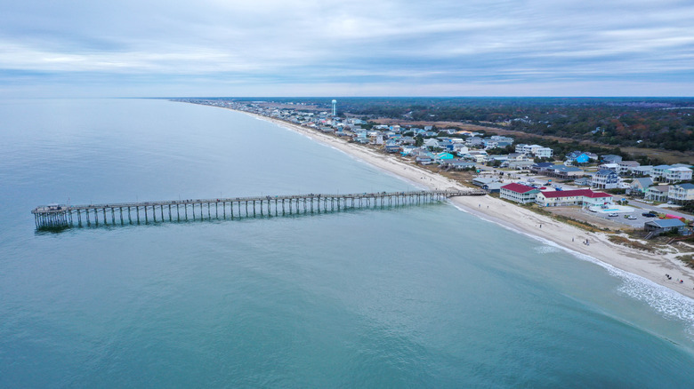 Ocean Crest Pier on Oak Island