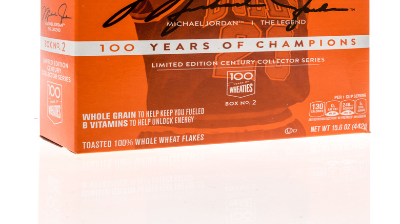 Autographed Michael Jordan cereal boxes range from $2,000 - $10,000 on eBay