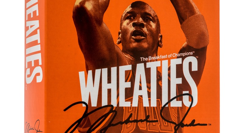 Autographed Michael Jordan cereal boxes range from $2,000 - $10,000 on eBay