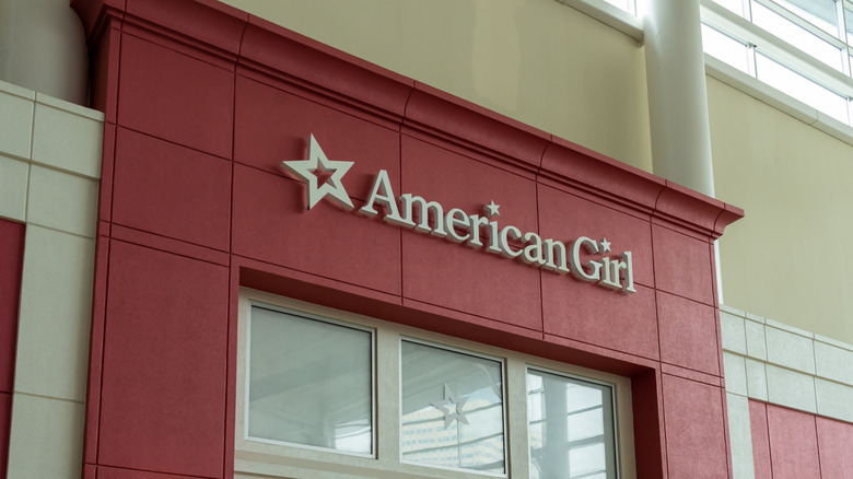 An American Girl storefront
