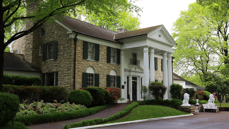 a large house