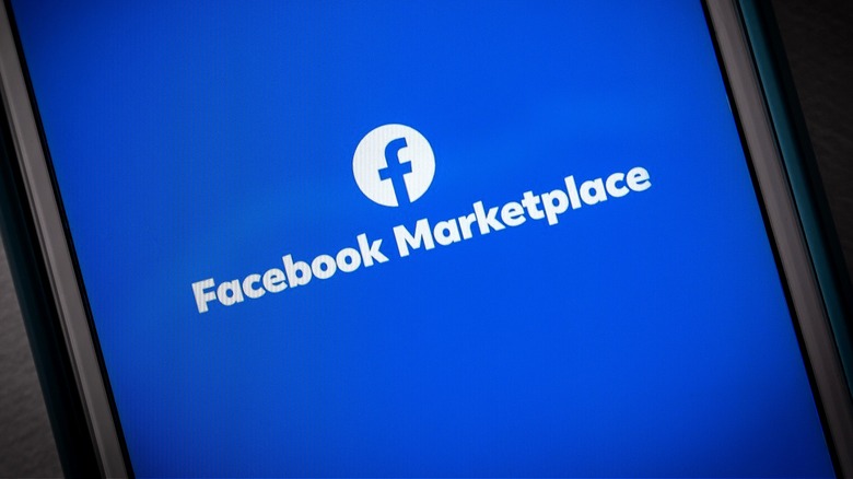 Facebook Marketplace on smartphone display