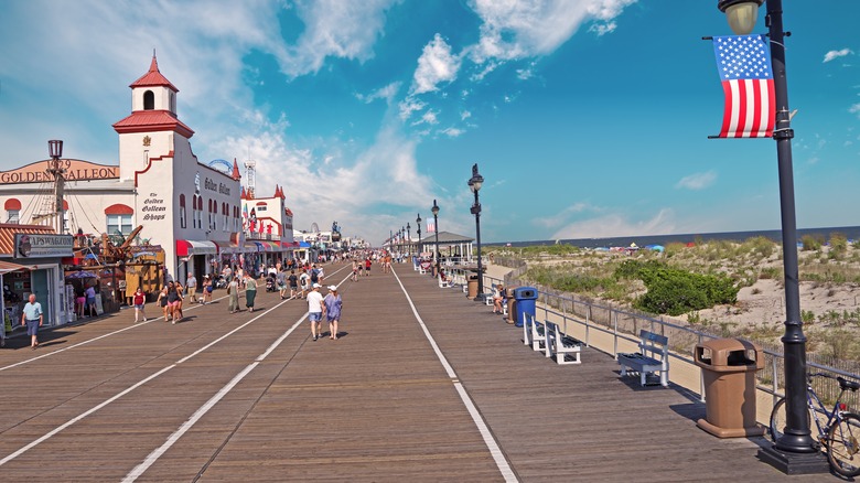 New Jersey boardwalk