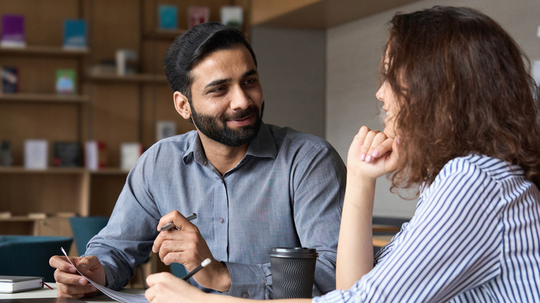 friends talking about stocks