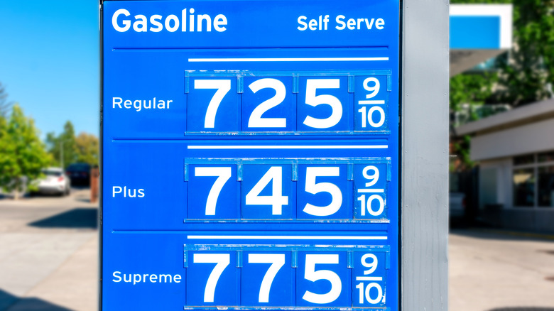 gas prices over $7