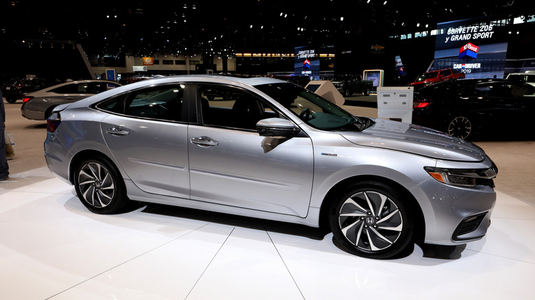 Honda Insight at car show in Chicago.