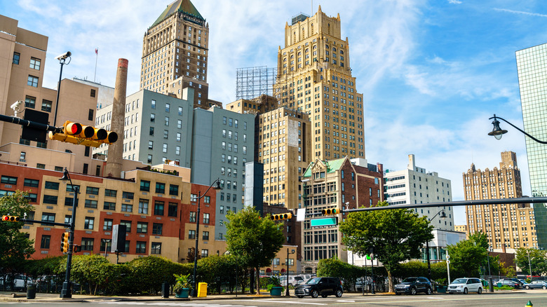 Downtown Newark, NewJersey skyline