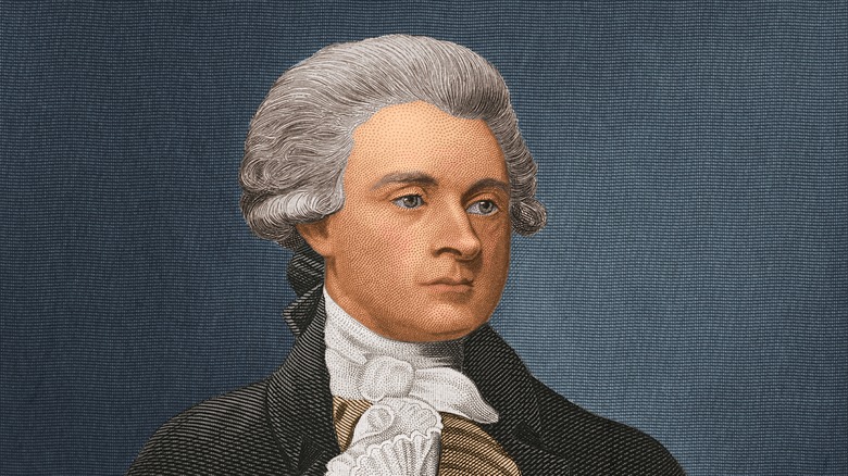 Thomas Jefferson (1743 - 1826), third president of the United States of America.