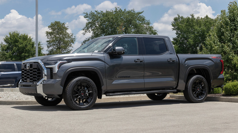 Toyota Tundra display.
