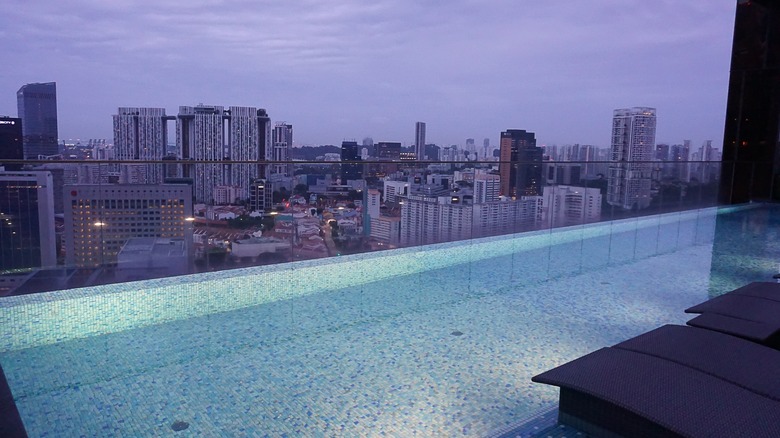 pool at The Clan Hotel Singapore
