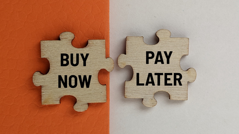 Puzzle pieces reading "Buy Now, Pay Later"