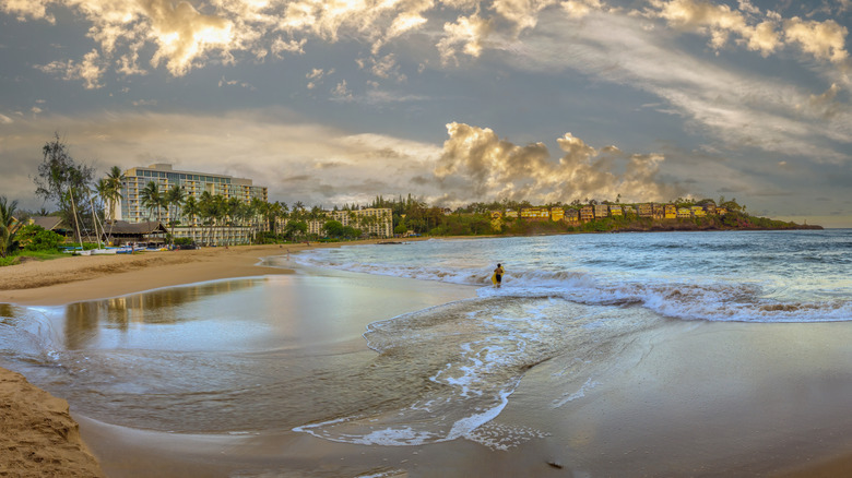 Kalapaki Beach in Lihue