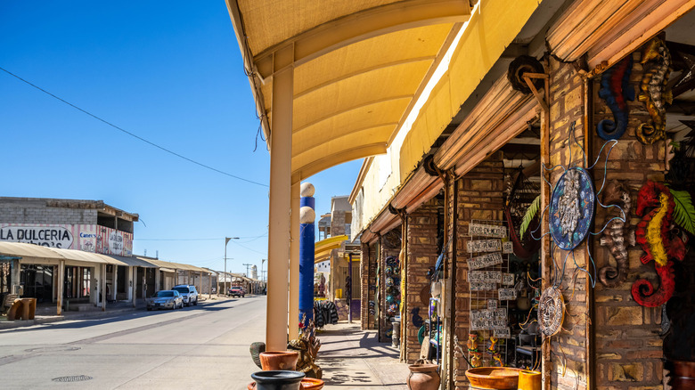 Colorful Puerto Peñasco storefront