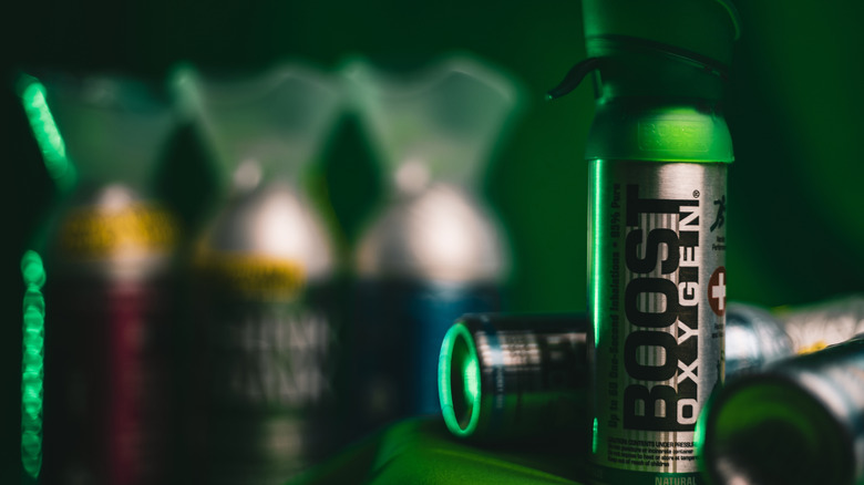 Boost Oxygen product on display