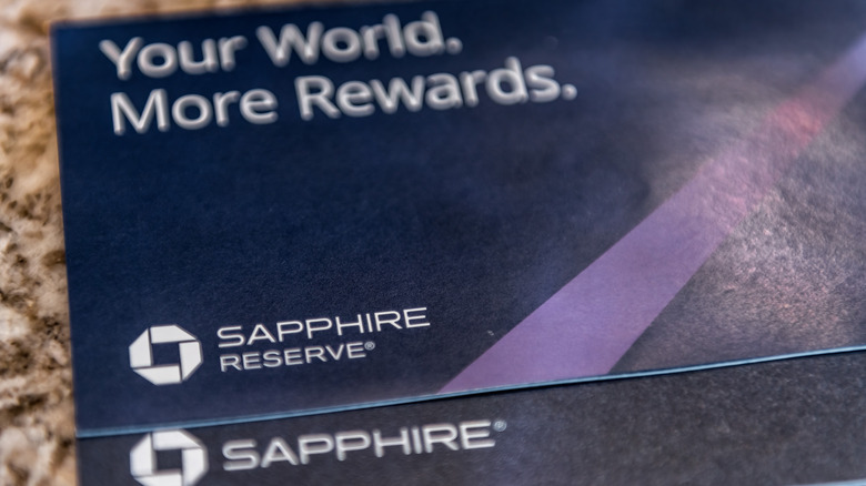Sapphire Reserve credit card