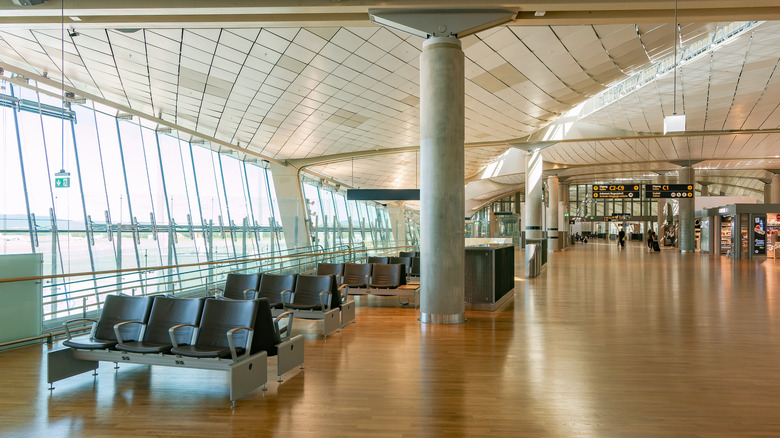 Terminal in Oslo-Gardemoen airport