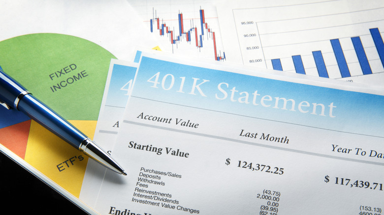 401(k) account statements