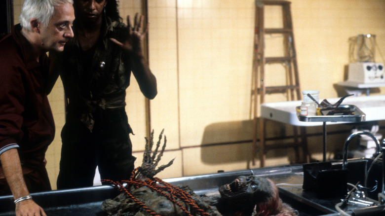 Scene in "The Return of the Living Dead"
