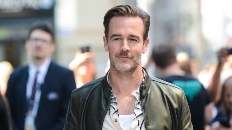 Actor James Van Der Beek seen in public in 2017.