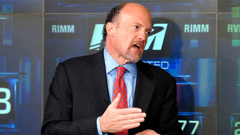 Jim Cramer at NASDAQ opening