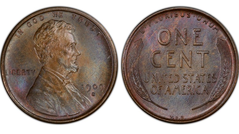 1909-S V.D.B. Lincoln cent