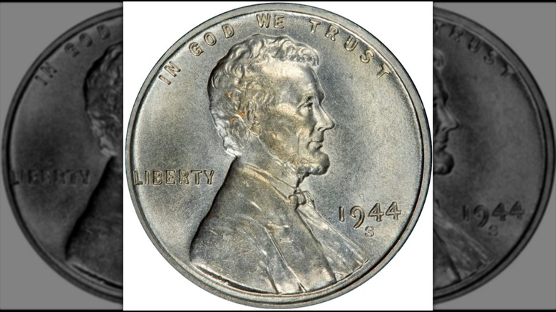 1944-S Steel Cent