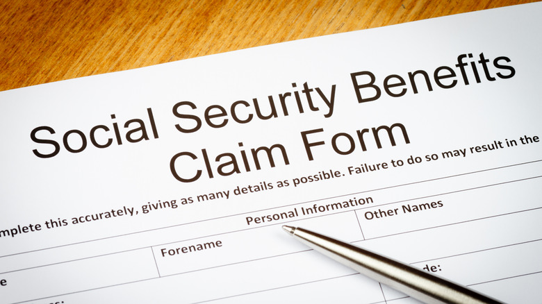 social security claims form