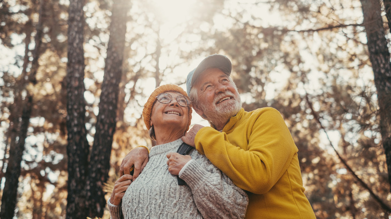 older couple on vacation