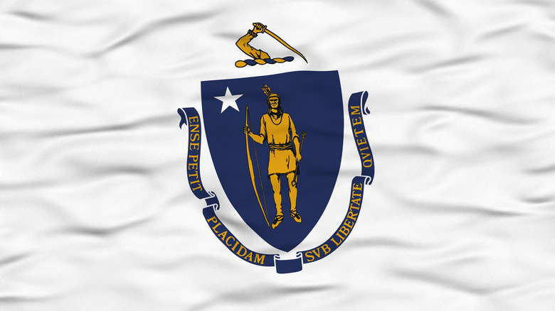 Massachusetts state flag