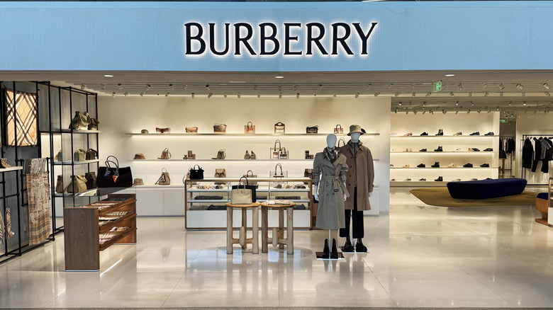 Burberry store at China airport