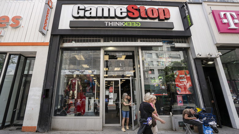 A GameStop store in New York