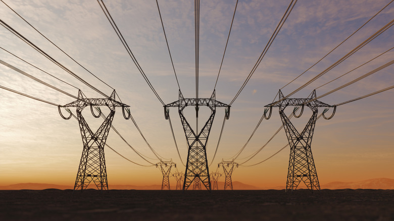 power lines