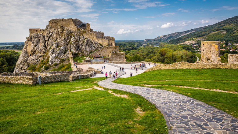 Castle ruins outside of Bratislava