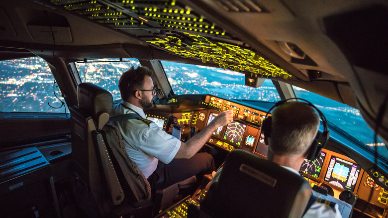 Commercial pilot and first officer.