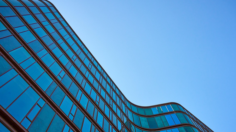 Exterior of a corporate office building