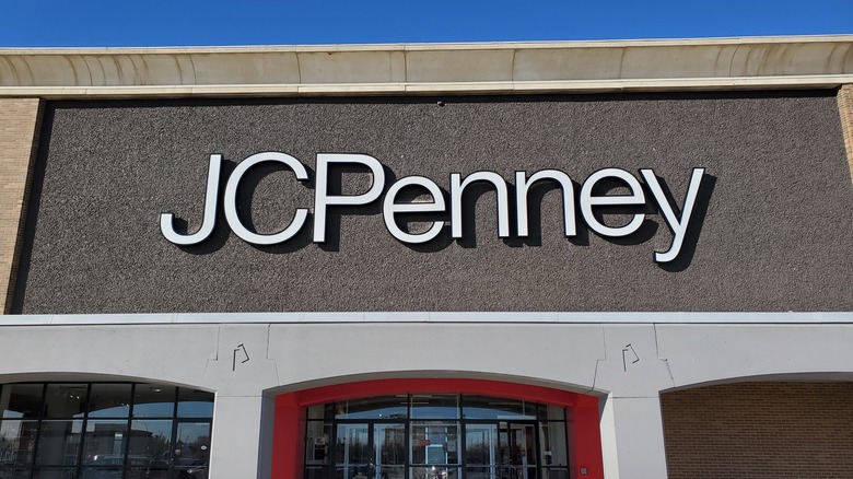 The exterior facade of a JCPenney location.