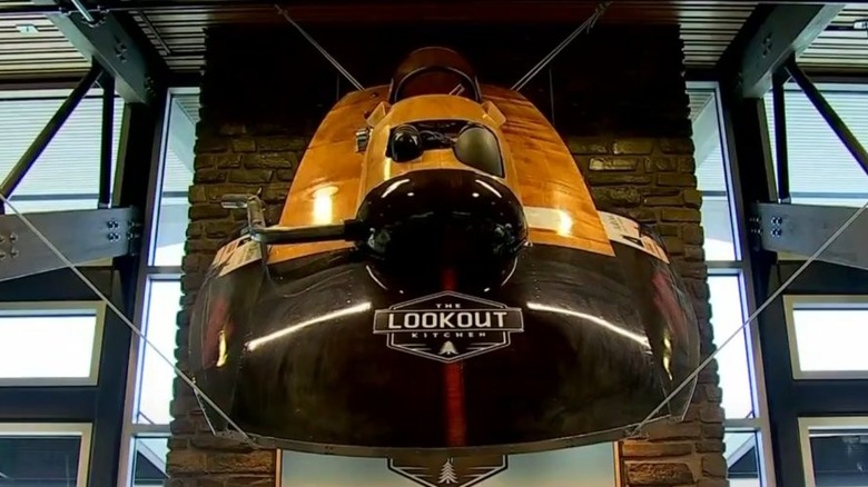 Branded lookout kitchen interior decoration