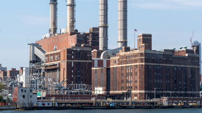 Con Edison power plant in New York City