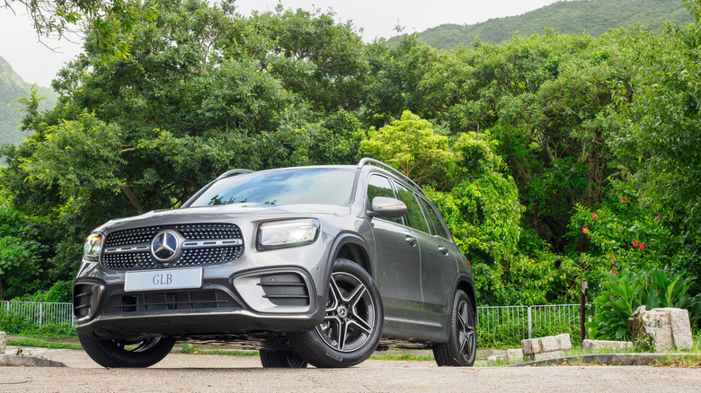 A Mercedes-Benz GLB 2024 in Hong Kong, China