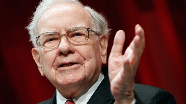 Warren Buffett expressing a strong opinion