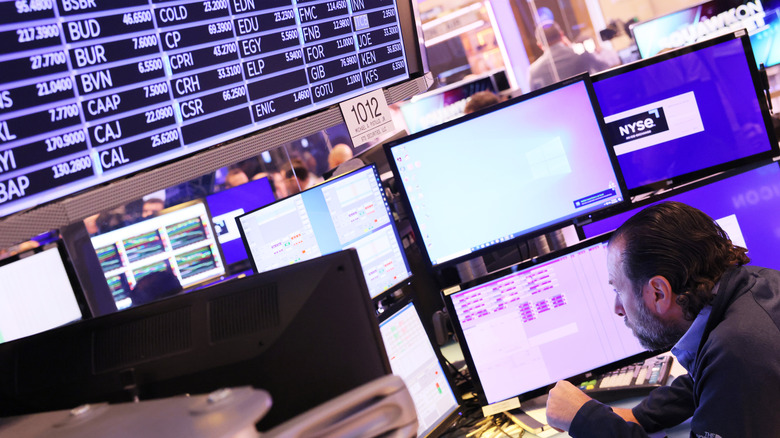 Trading floor, NYSE