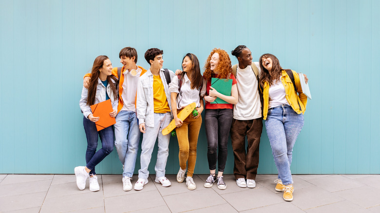 group of Gen Z students